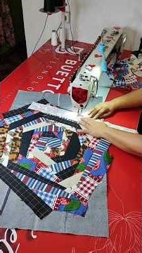 Patchwork crazy easy rug making the most of everything #seweveryday #diy