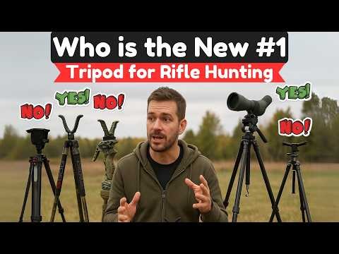 5 Best Tripods for Rifle Hunting in 2025 – Which One Should You Trust?