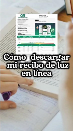 Cómo descargar mi recibo de luz en línea fácil y rápido
