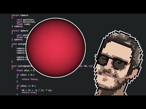 Ray Tracer Tutorial Part 1: Drawing a Sphere
