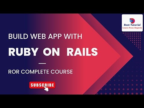 Build Web App With Ruby On Rails | ROR Tutorial #rubyonrails