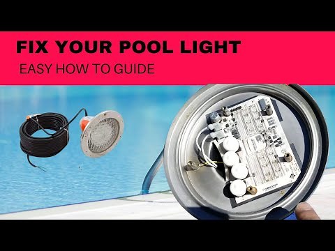 How to Repair or Replace your Pool Light (DIY)