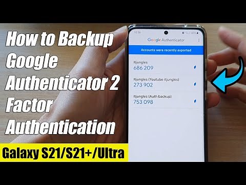 How to Backup Google Authenticator 2 Factor Authentication (2FA) Passcodes
