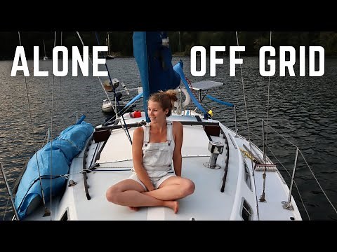 Alone Off Grid | Daily Routines of Boat Life