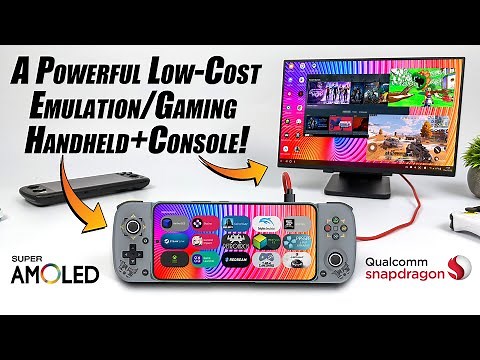 Build A Powerful Low-Cost Super AMOLED Handheld Emulation/ Gaming Console!