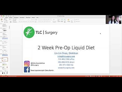 2-Week Pre-Op Liquid Diet Instructions
