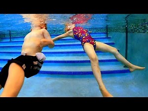 Floating in the Swimming Pool