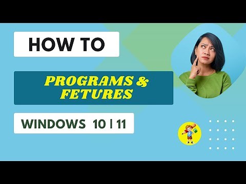 How to open programs and features in windows 10 | 11 using CMD | Start Menu | Run dialog box LK
