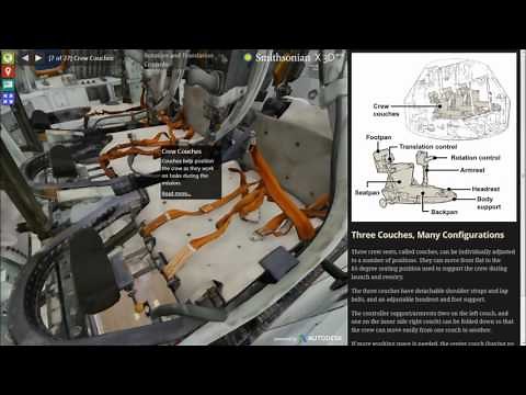 Apollo 11's 3D Interior Tour.