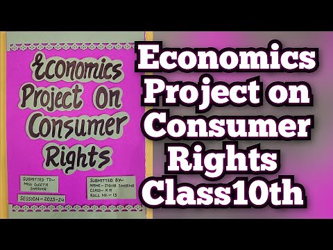 Consumer Rights Project for Class10th || Project on Consumer Awareness for Class 10th