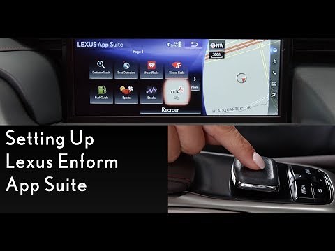 How-To Set Up Lexus Enform App Suite | Lexus