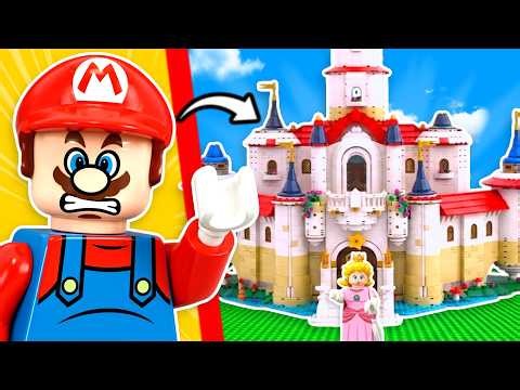 I recreated SUPER MARIO GALAXY in LEGO...