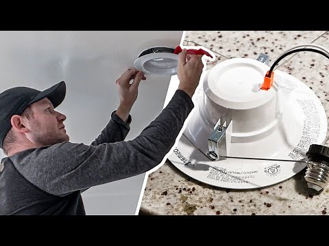 Replacing a Recessed LED Ceiling Light Is an Easy DIY Job