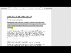 COMPUTER PRACTICE N4 : SO:3 LO:3.1 - TEXT FORMATTING