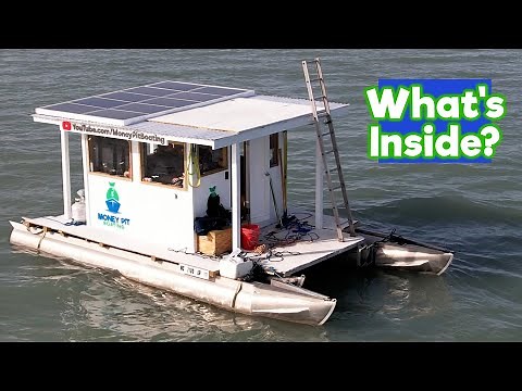 Solar Powered Pontoon Boat Tour!