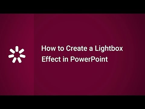 How to Create a Lightbox Effect in PowerPoint