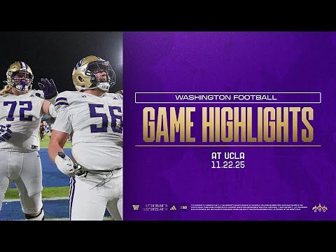 Washington 48, UCLA 14 | Huskies Highlights