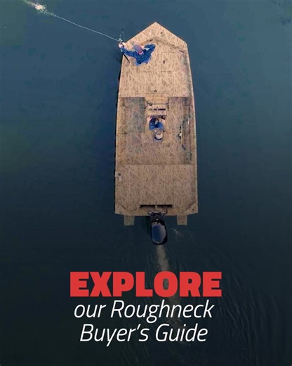 With 25 jon boats & Roughnecks in our lineup, there’s one for you. Our Choose Your Adventure E-Book helps you find the perfect fit—download it for free today! | Lowe Boats
