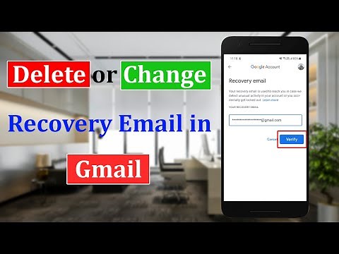 How to Change or Delete Recovery Email in Gmail?