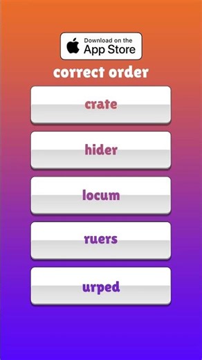 Alphabetic - Can You Beat The Clock? #wordgames