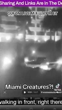 10ft Tall Alien Creature Captured On Video In Miami Mall #alien #creature #video #miami #mall #ufos