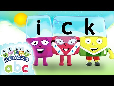Alphablocks - Rhyming Words! | ICK Letter Team | Phonics | Learn to Read