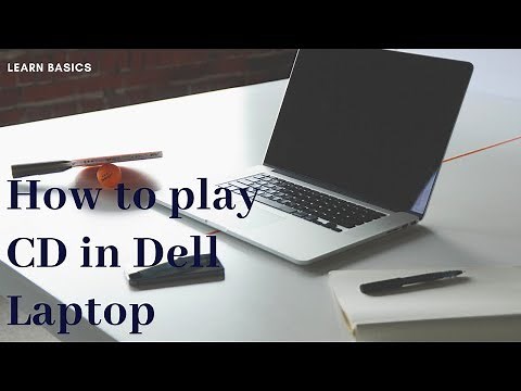 How to play CD in Dell Laptop | How to open CD in computer | play CD | how to run CD in laptop
