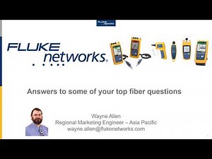 Fiber Questions - Cable and Connector Colors by Fluke Networks