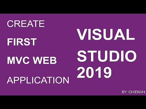 Create First MVC Web Application using Visual Studio 2019