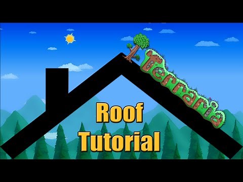 Terraria | Roof Building Tutorial