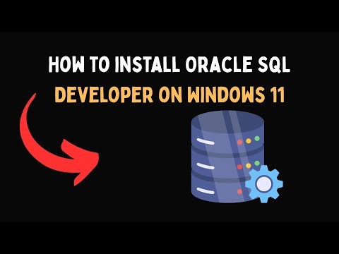 How to install Oracle SQL Developer on Windows 11
