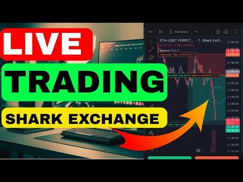 Secret of Capturing BIG TRADE 😍| Shark Exchange Live Trading