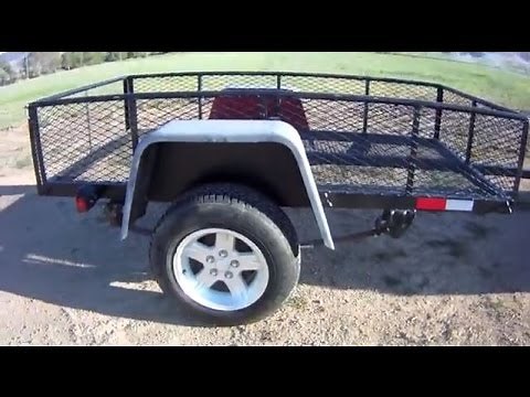 Build a DIY Utility Trailer for $300 - Part 1