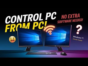 How to Control a PC with Another PC in Windows 11 | Remote Desktop Tutorial