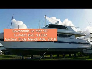 Damaged boats up for current auction