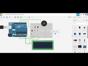 Smart Pill Reminder with Arduino | LCD + Buzzer + Button | Tinkercad Simulation (No RTC)