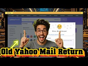 How To Switch Back To Old Yahoo Mail | Classic Layout (2025)