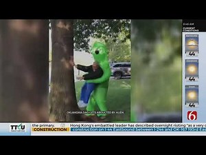 WATCH: Oklahoma Man Gets 'Abducted' By Outer-Space Alien