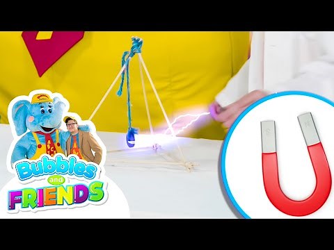 Learn about Magnetism | Bubbles and Friends Science Experiments
