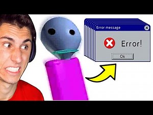 This Baldi's Basics Mod BROKE MY COMPUTER!