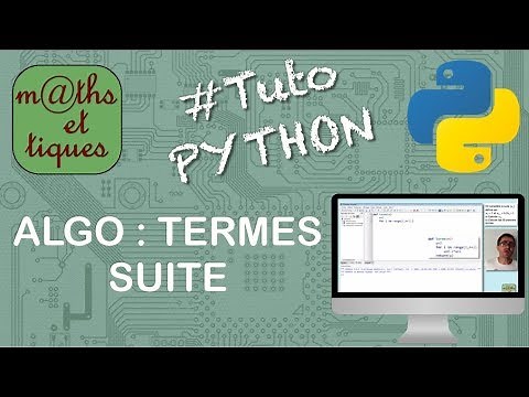 SEQUENCES: Calculating terms of a sequence (ALGORITHM) - PYTHON Tutorial