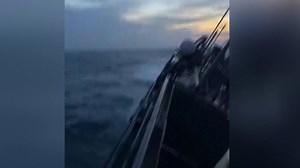 Thailand warship capsizes during storm