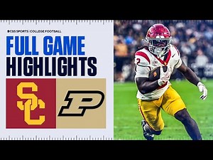 USC Trojans vs Purdue Boilermakers | Full Game Highlights | College Football Week 3