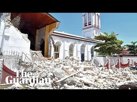 Haiti: drone footage shows devastation after deadly 7.2-magnitude earthquake