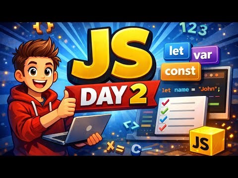 JavaScript Day 3 🔥 | Start Your JavaScript Journey Today