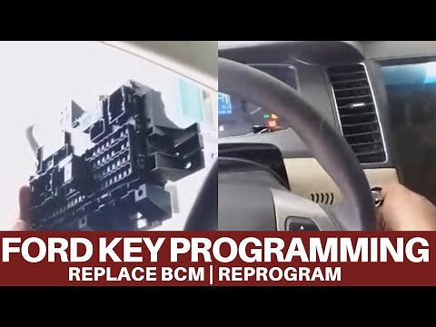 Ford Replace BCM (Body Control Module) and Programming with IDS Ford scantool