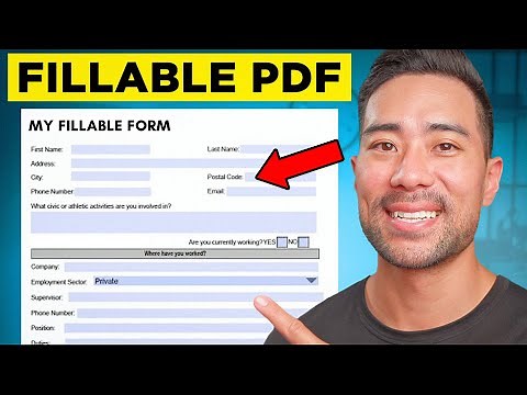 How To Create a Fillable PDF Form For FREE! (No Adobe Required)