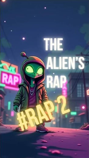 This Alien's Rap Flow Was INSANE 🤯 #rapbattle #english #shorts