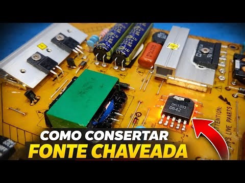 Testes Essenciais para Consertar Fonte Chaveada