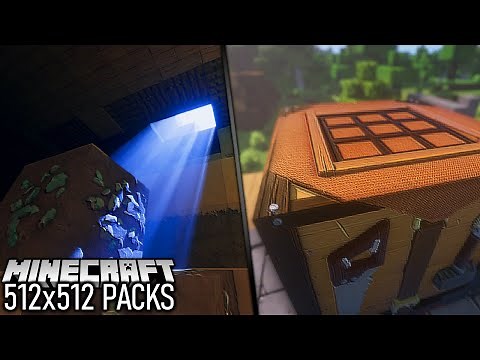 Best Texture Packs 512x512 • Java/MCPE/Bedrock/Windows